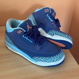 Nike Girls Air Jordan 3 Retro GG Purple Dust 441140-506, Size 7Y